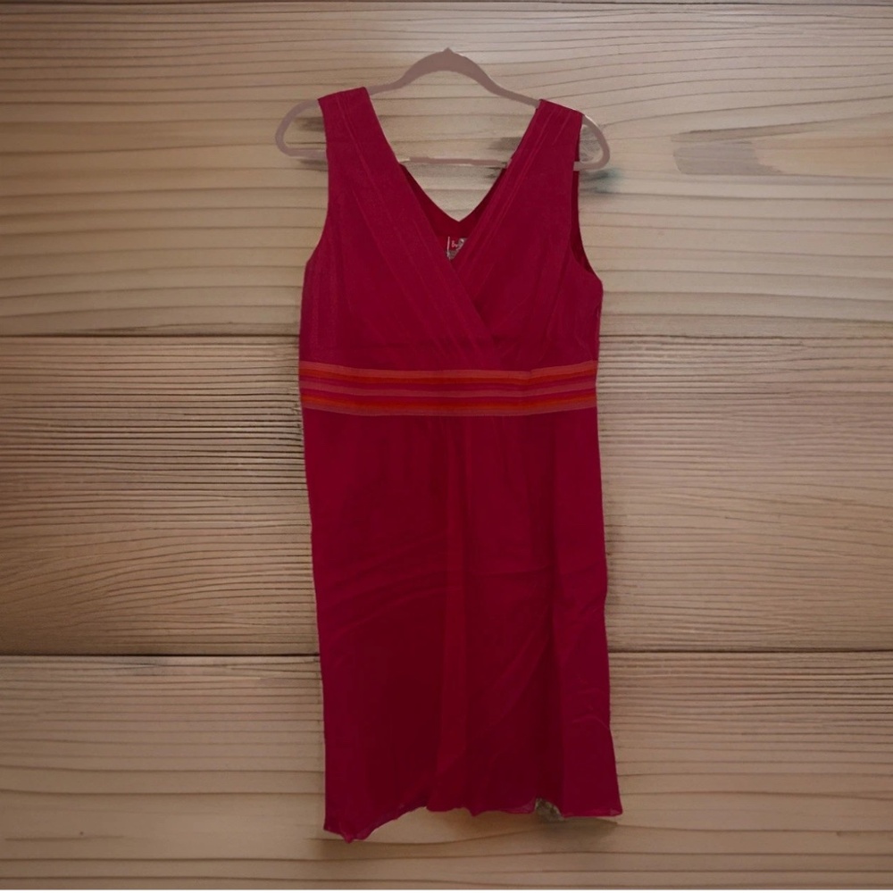 NWT Boden Women’s Hot Pink Sleeveless Dress 12R Barbiecore Resort Vacation